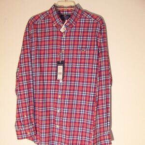 NEW Vineyard Vines Men's Slim Fit Tucker Button Down Shirt LARGE